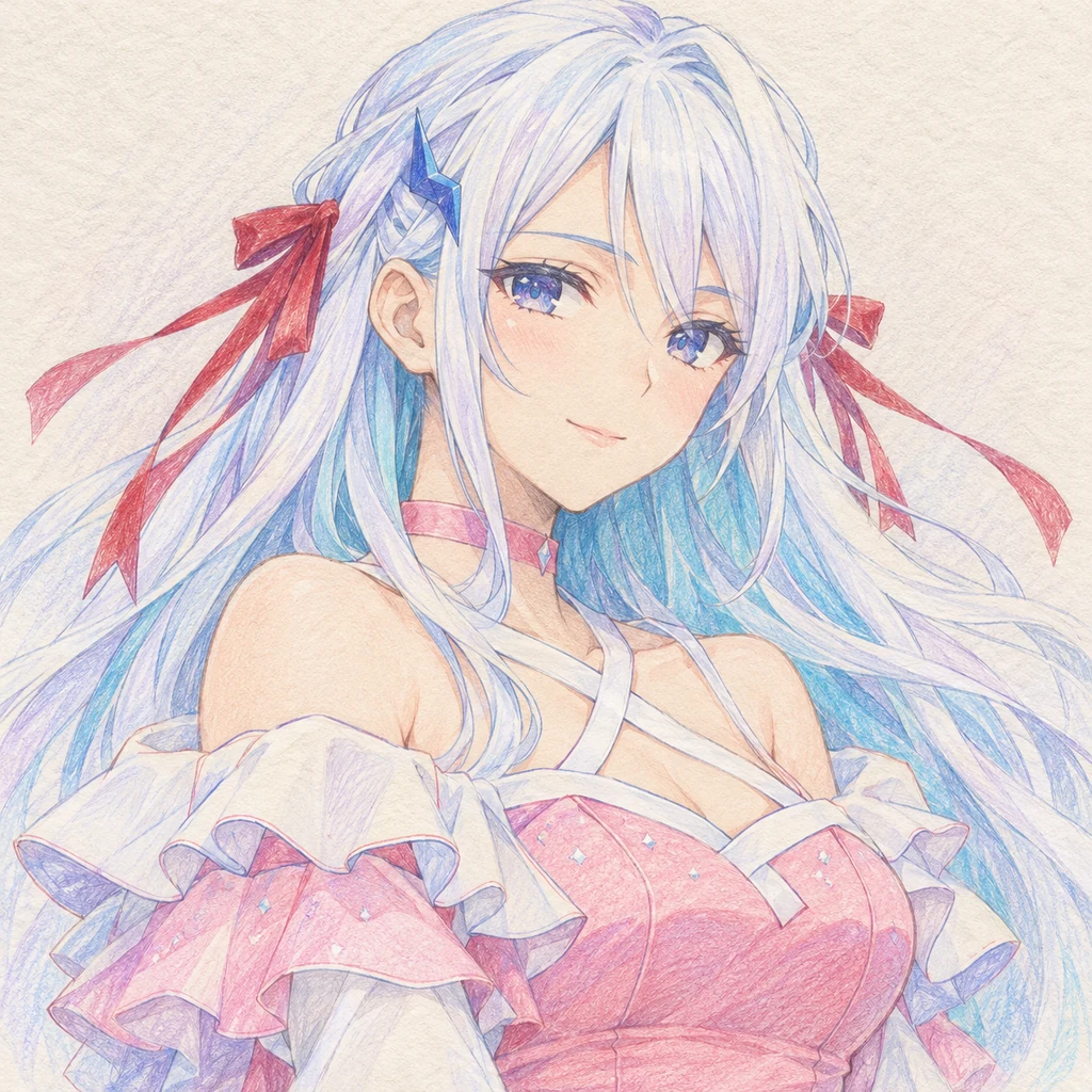Lily Aoi AI 辅助角色插画