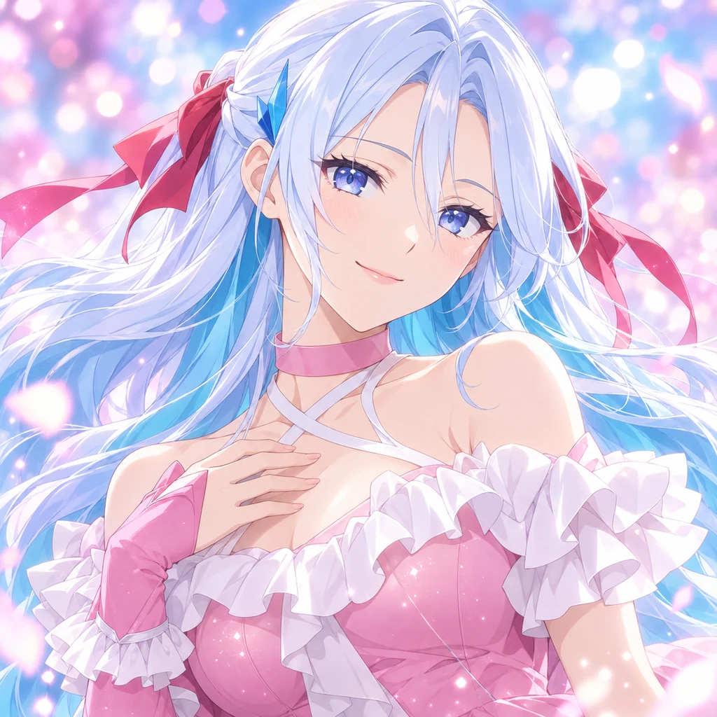 Lily Aoi AI 辅助角色插画