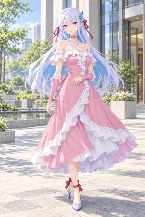 Lily Aoi角色示意插画