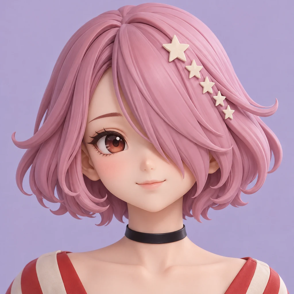Luna Wright AI 辅助角色插画