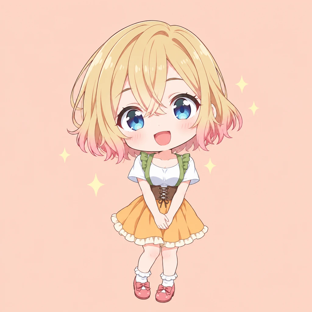 Mami Nanami AI 辅助角色插画