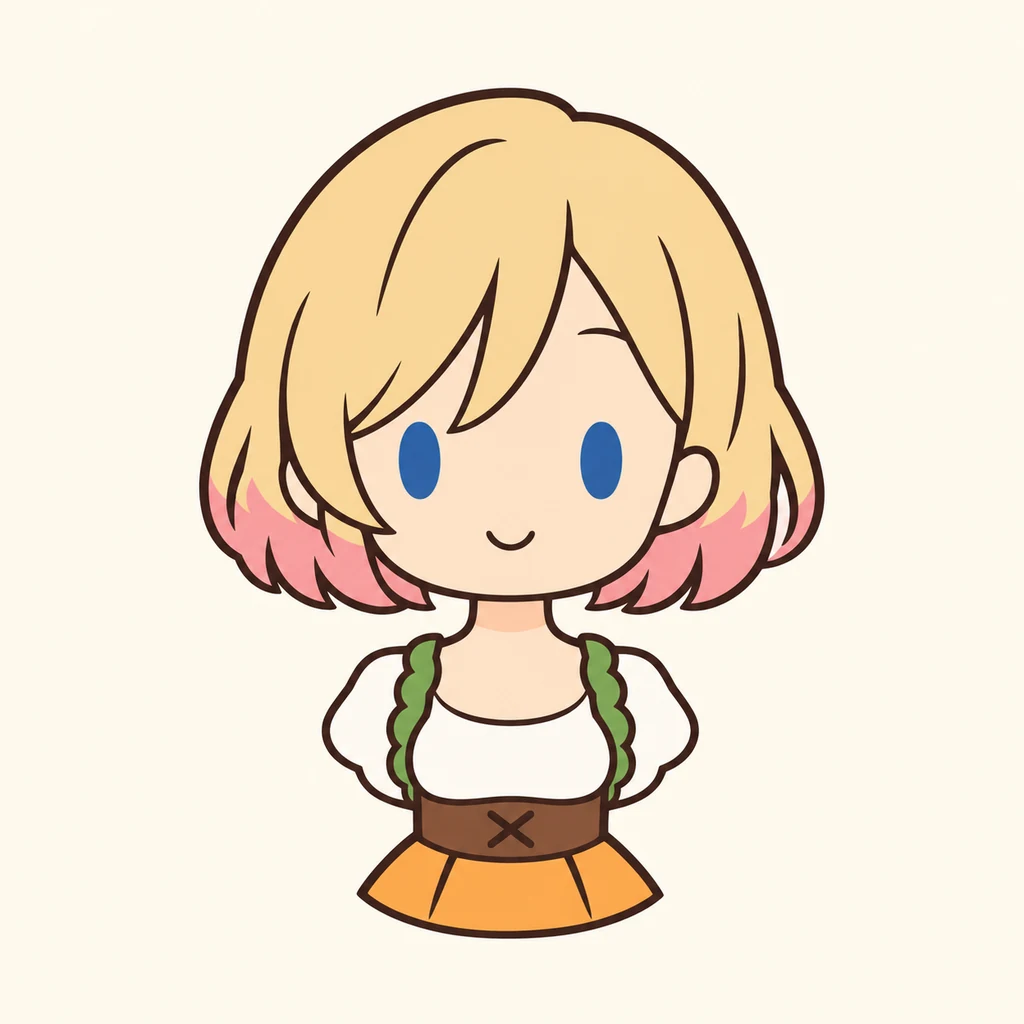 Mami Nanami AI 辅助角色插画