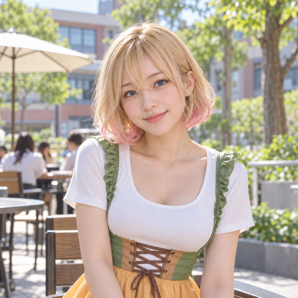 Mami Nanami live-action AI portrait