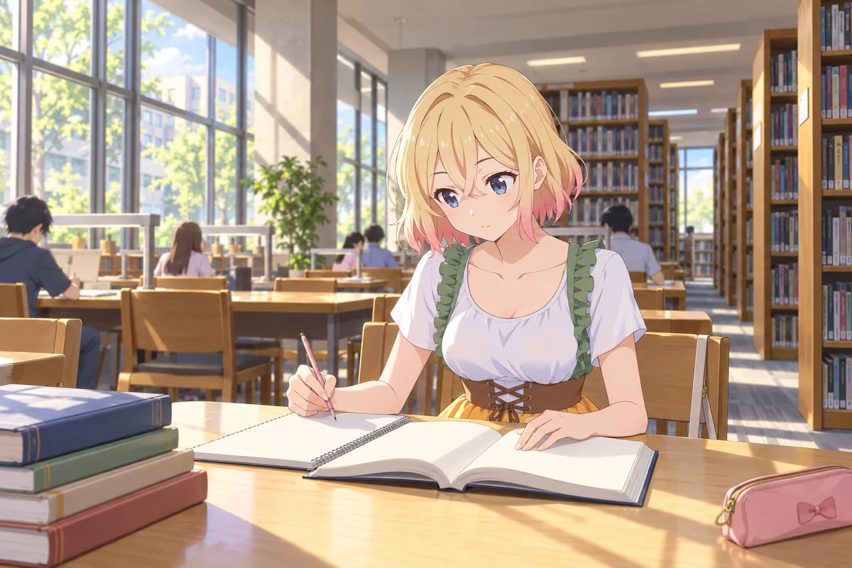 Mami Nanami AI 插画