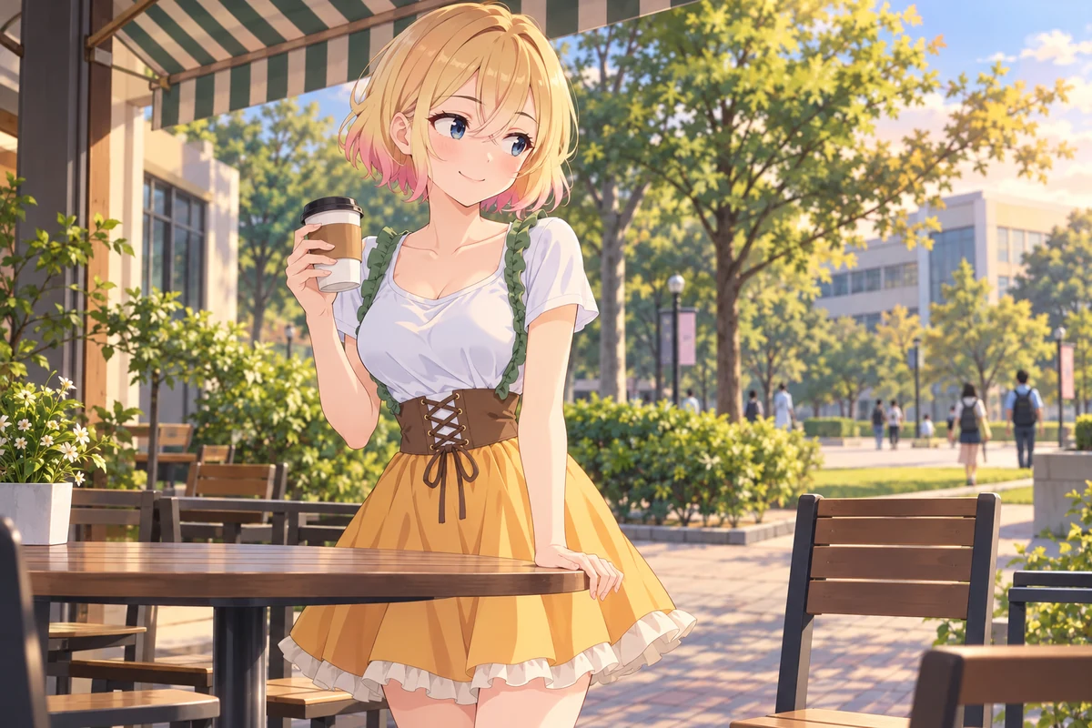 Mami Nanami AI 插画