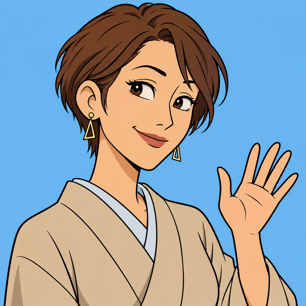 Masaki Osaki AI 辅助角色插画
