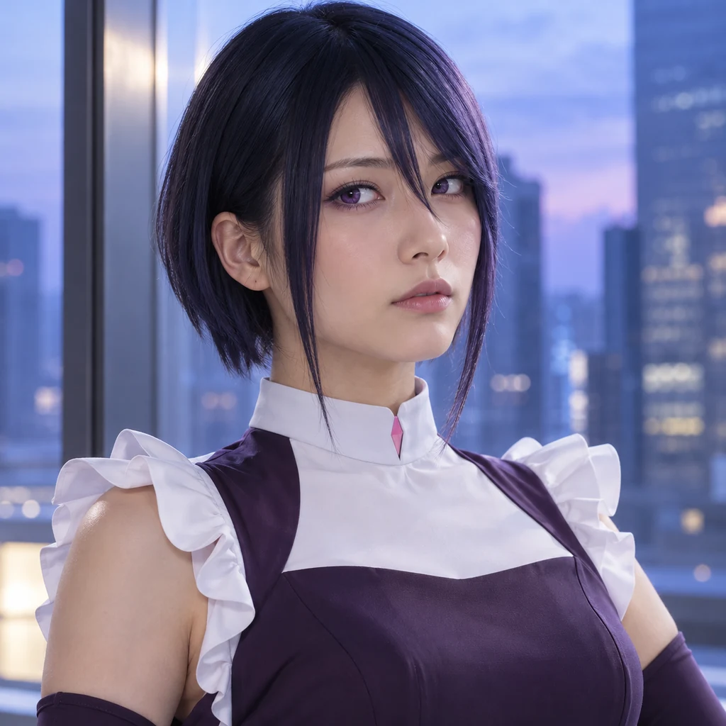 Mei Tsuchiba live-action AI portrait