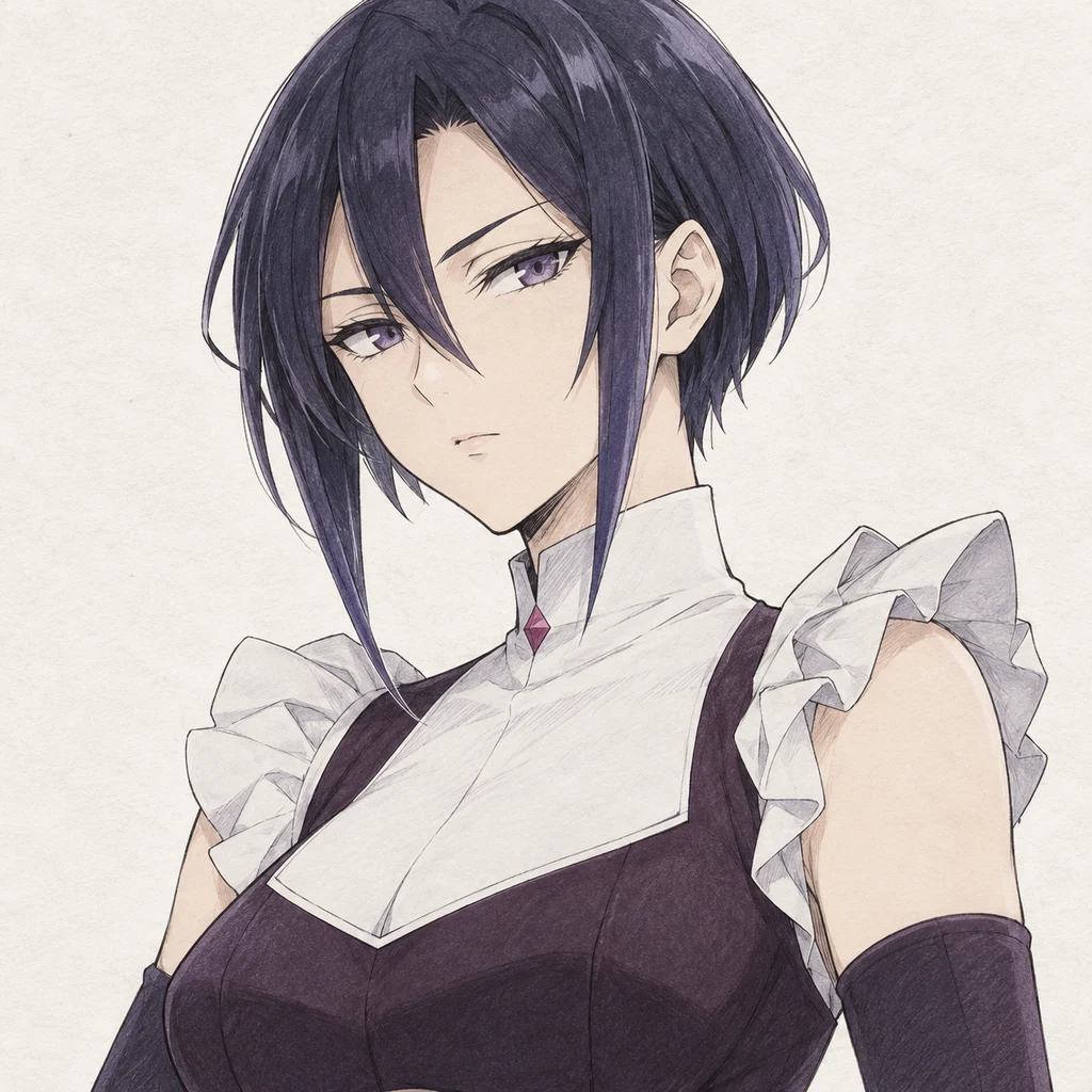 Mei Tsuchiba AI 辅助角色插画