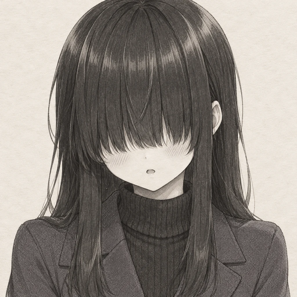 華暮愛々 AI 辅助角色插画