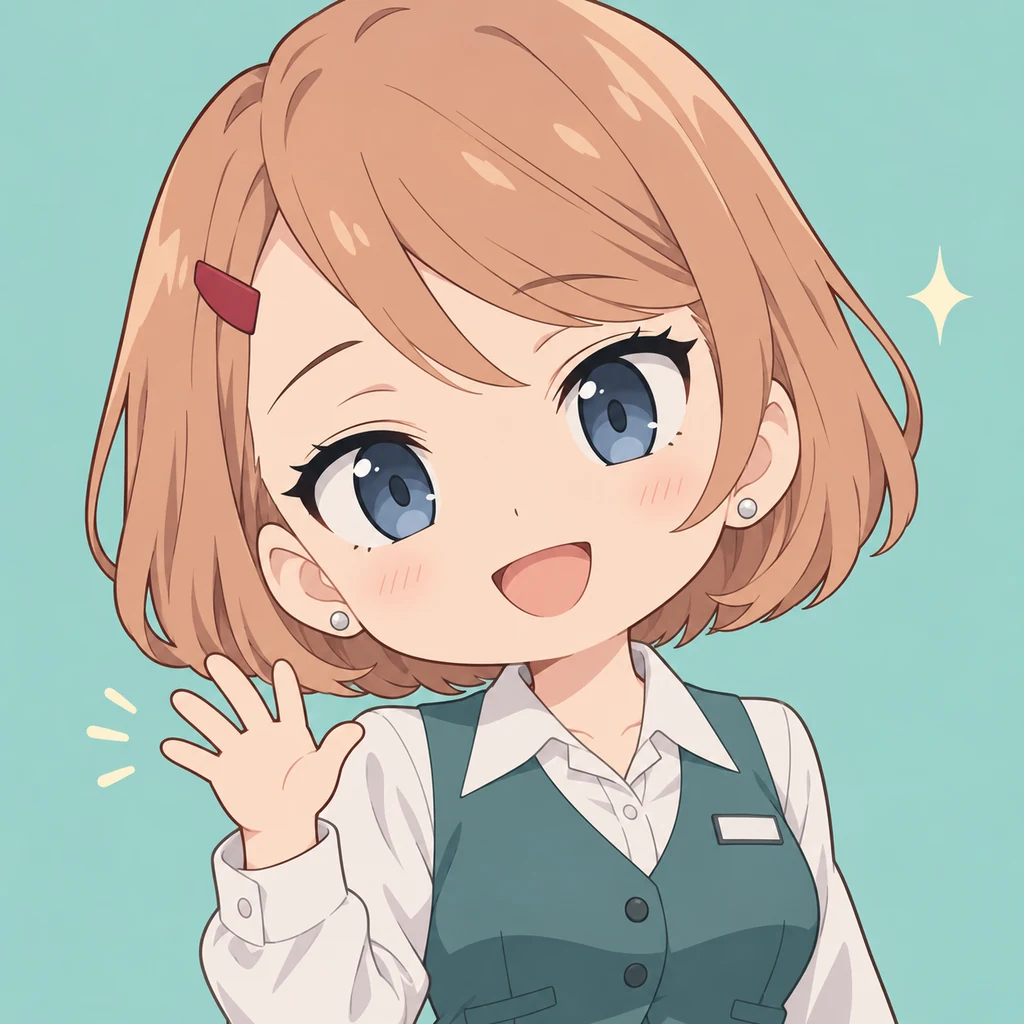 Millie AI 辅助角色插画