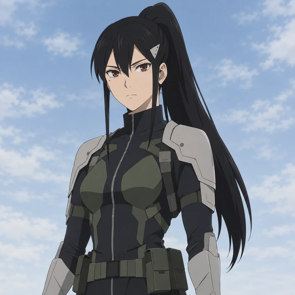 亜白ミナ AI 辅助角色插画