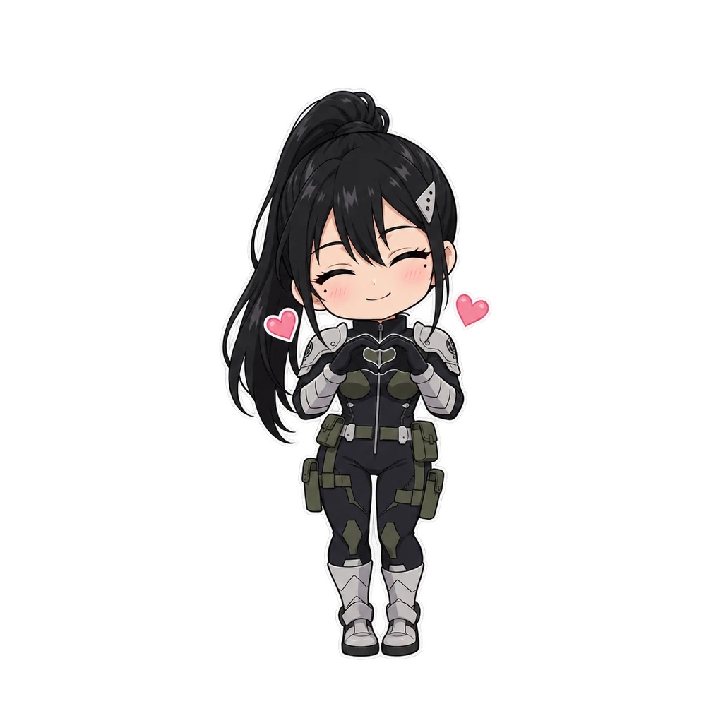 亜白ミナ 表情包 6