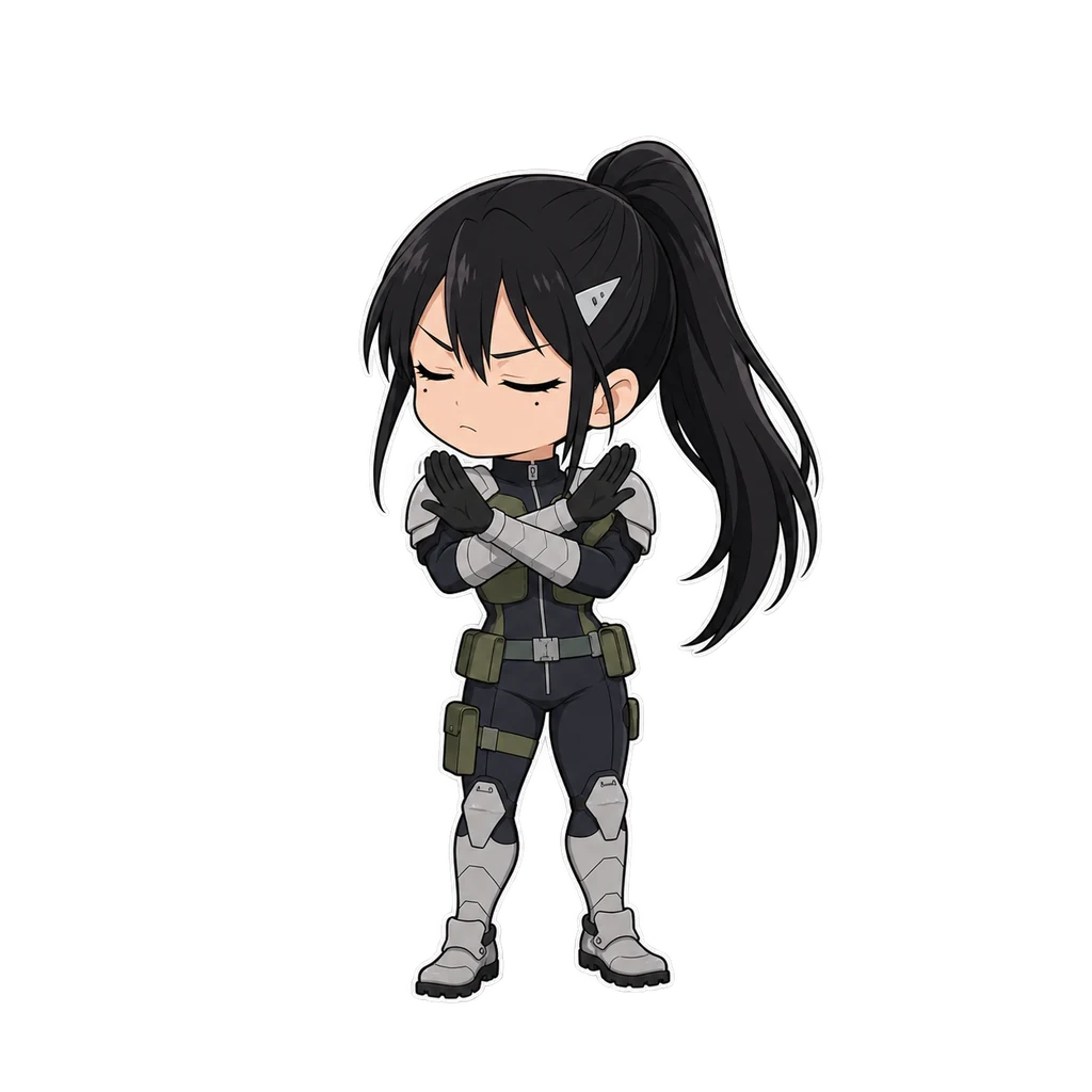 亜白ミナ 表情包 8
