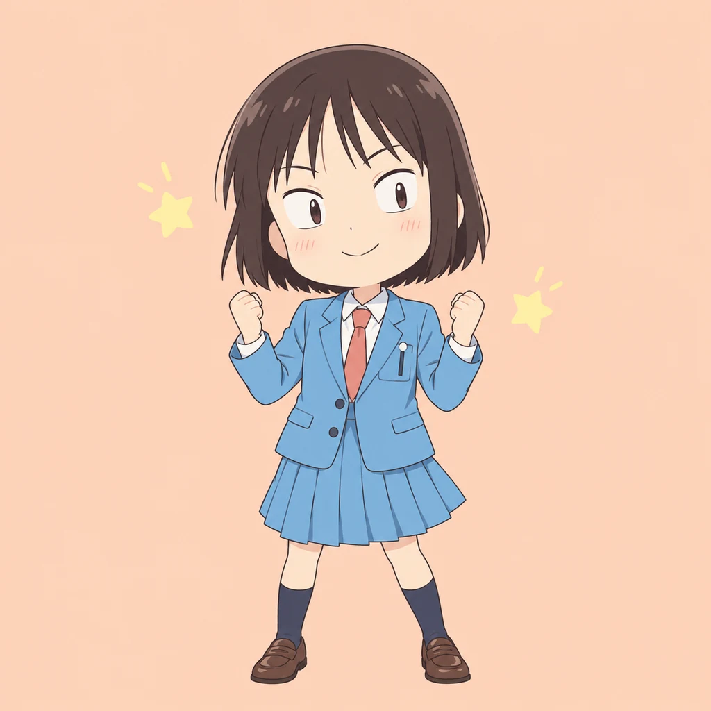 岩倉美津未 AI 辅助角色插画