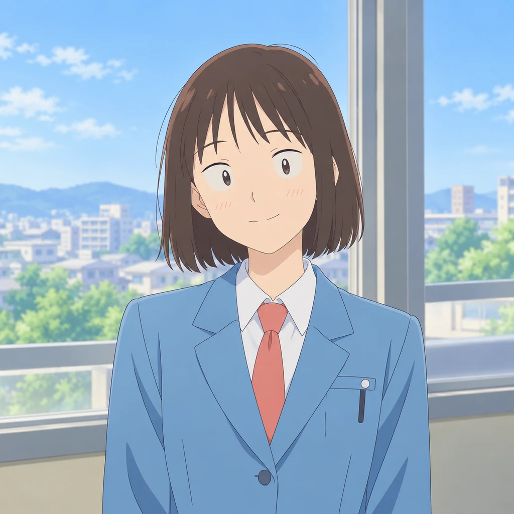 岩倉美津未 AI 辅助角色插画