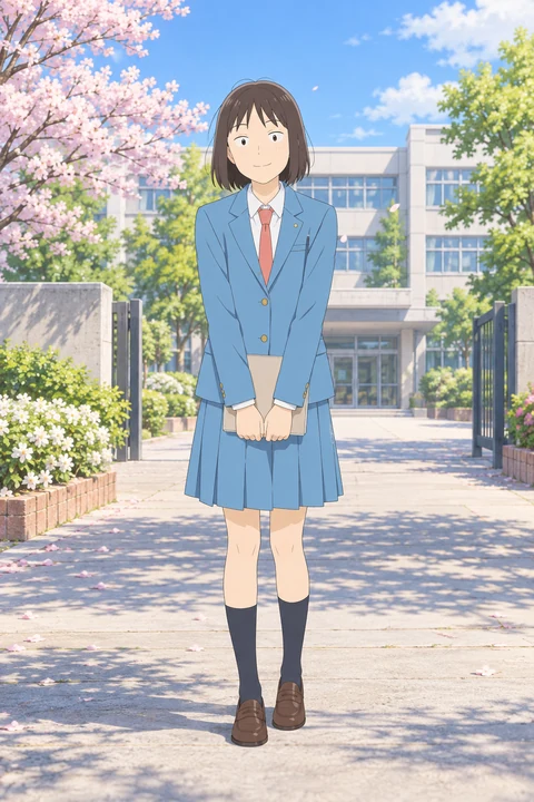 Mitsumi Iwakura角色示意插画