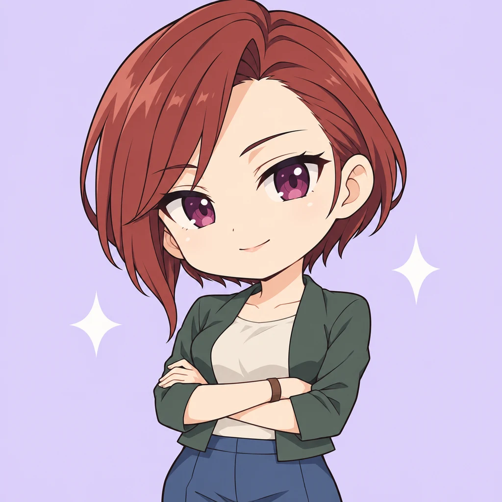 Miyako Asou AI 辅助角色插画