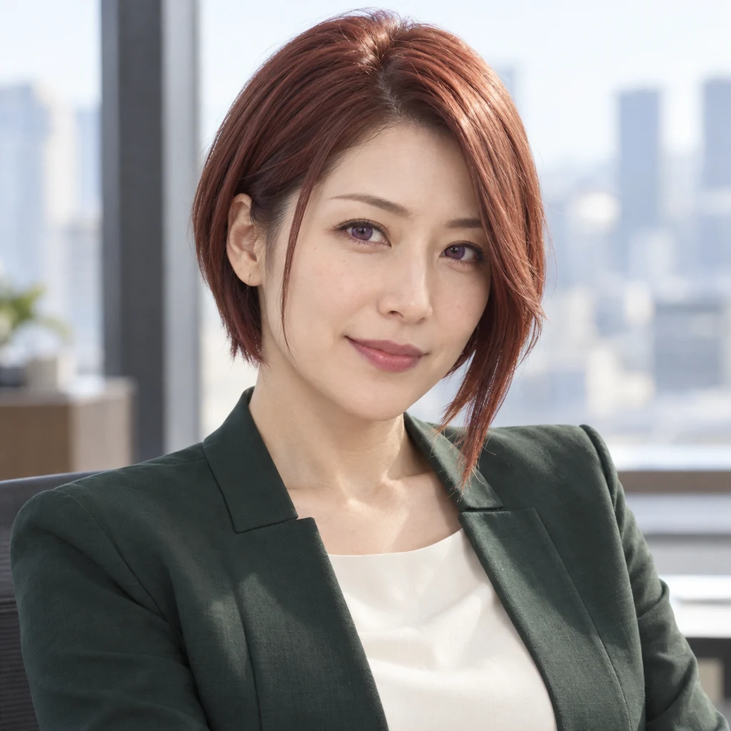 Miyako Asou live-action AI portrait