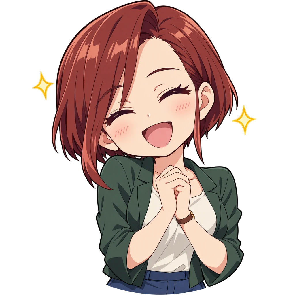 Miyako Asou · Reaction sticker