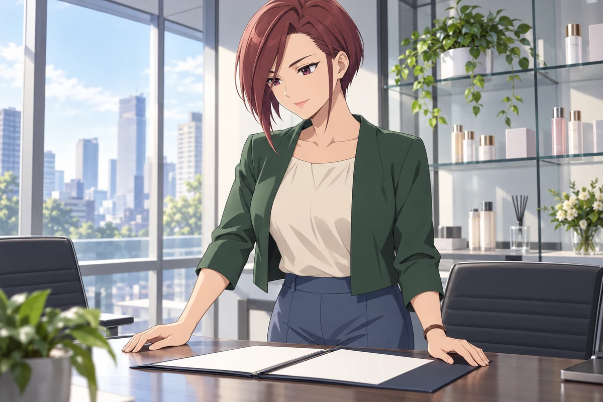 Miyako Asou AI 插画