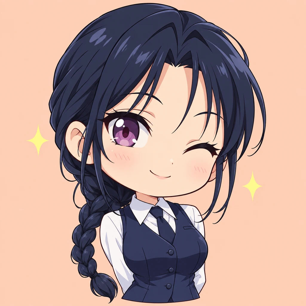 Miyuki Kobayakawa AI 辅助角色插画