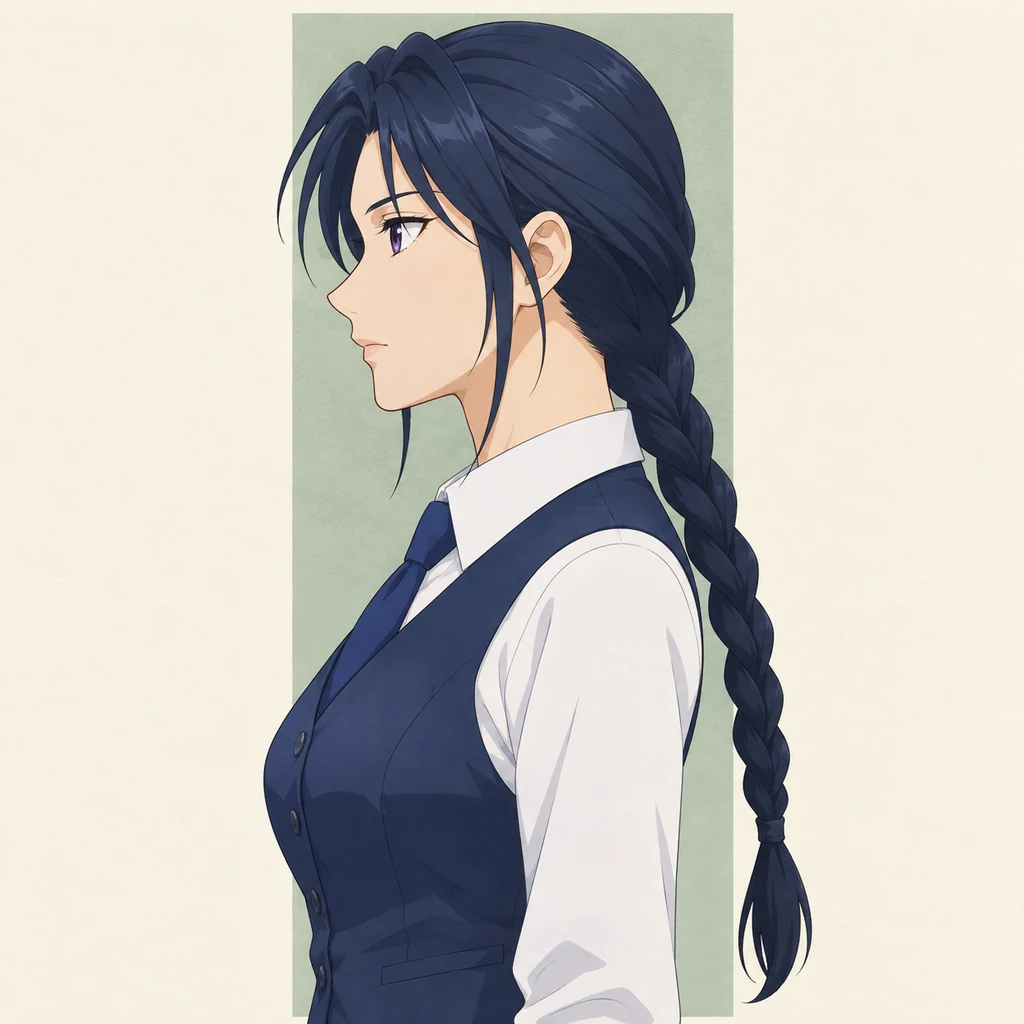 Miyuki Kobayakawa AI 辅助角色插画