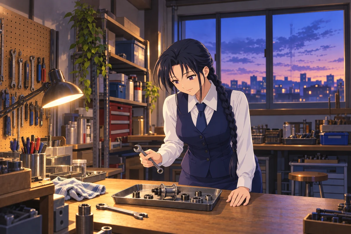 Miyuki Kobayakawa AI 插画
