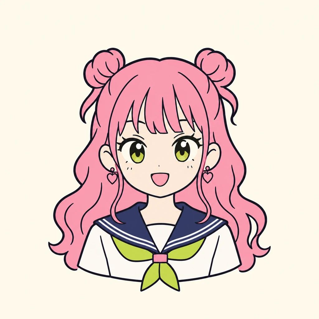 Miyu Suzuki AI 辅助角色插画
