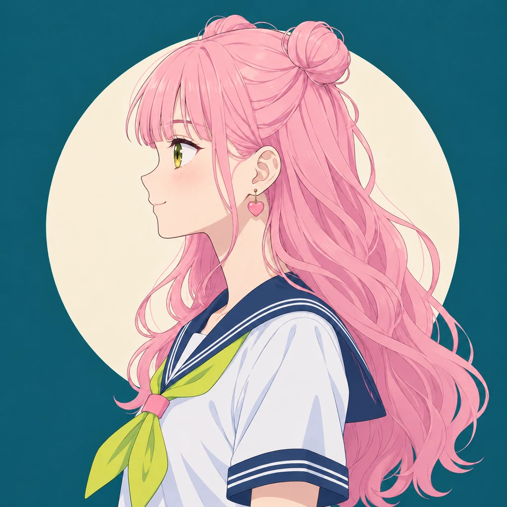Miyu Suzuki AI 辅助角色插画