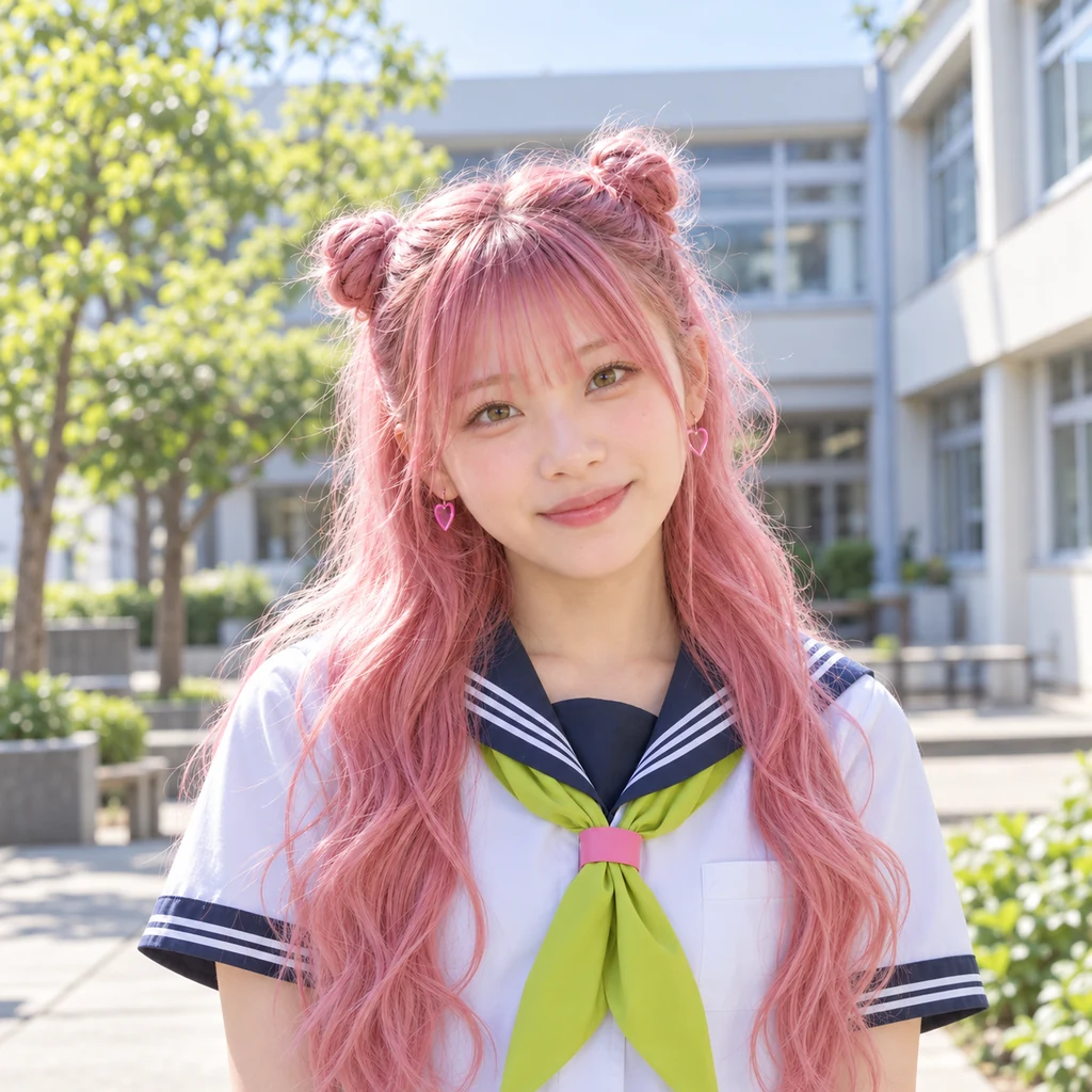 Miyu Suzuki live-action AI portrait