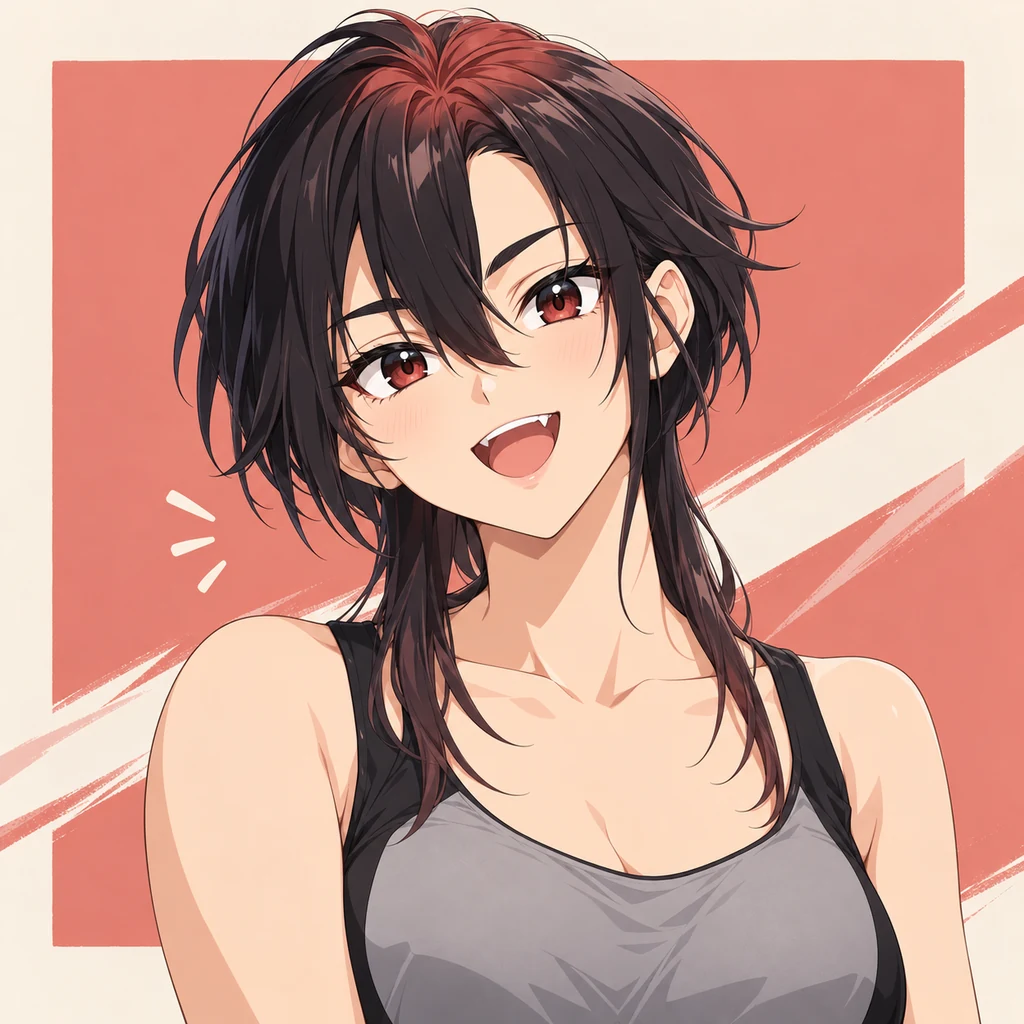 본노지 모모하 AI 辅助角色插画