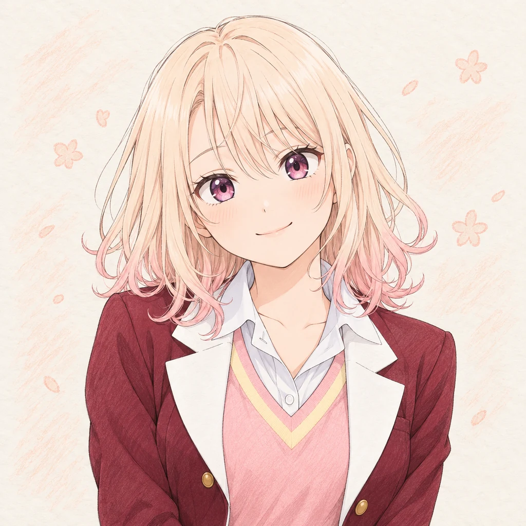 Mona Kawai AI 辅助角色插画
