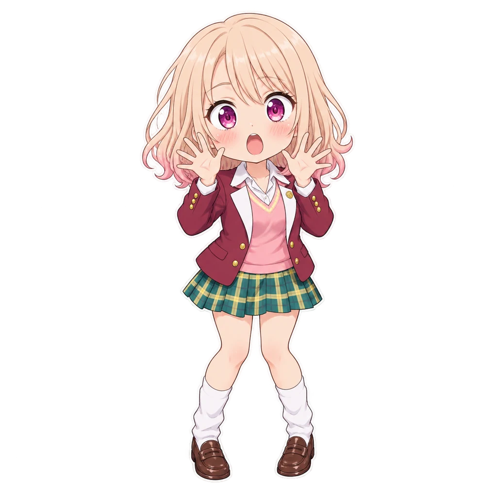 Mona Kawai 表情包 5