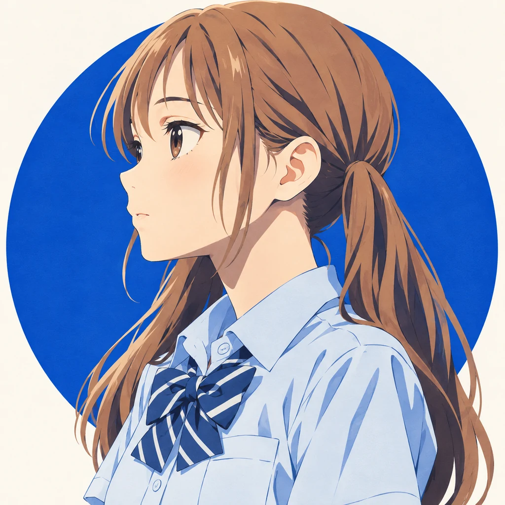 Motoko Kanikawa AI 辅助角色插画