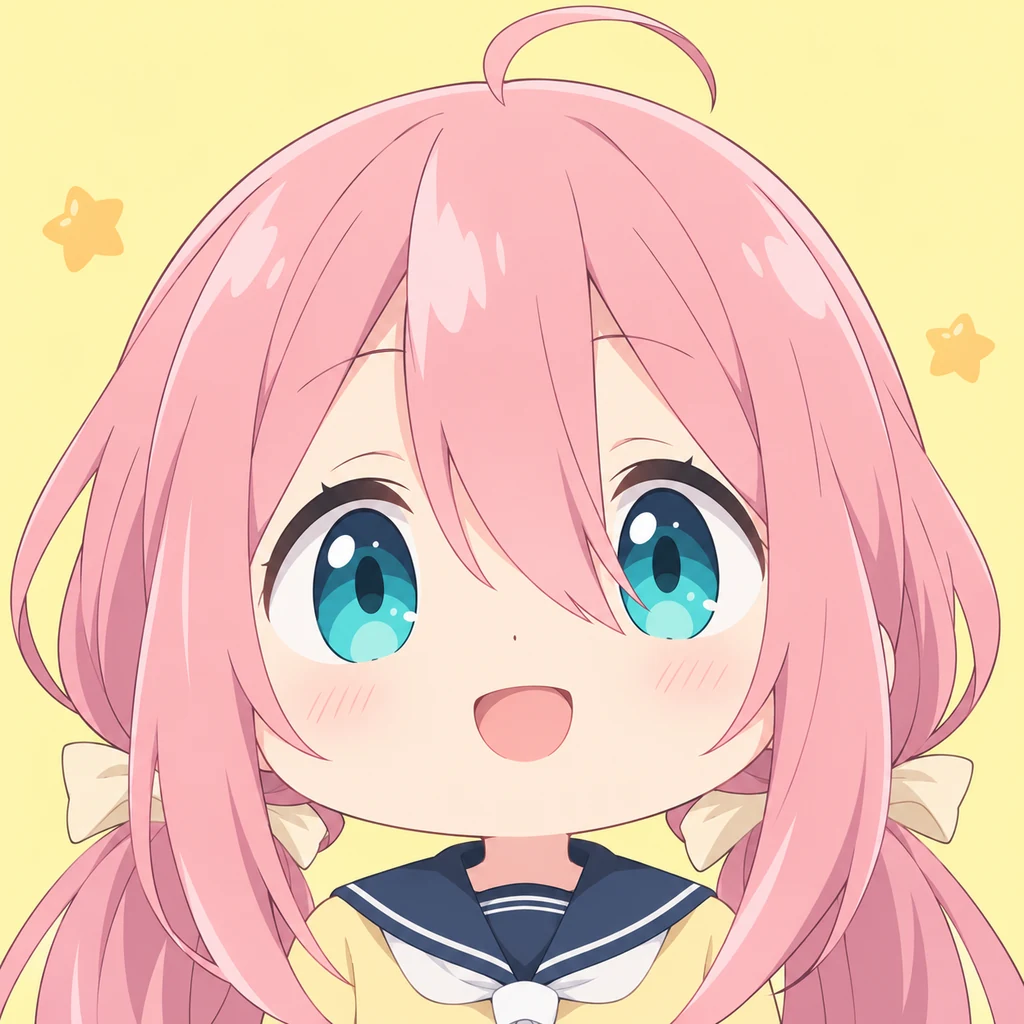 Nadeshiko Kagamihara AI 辅助角色插画