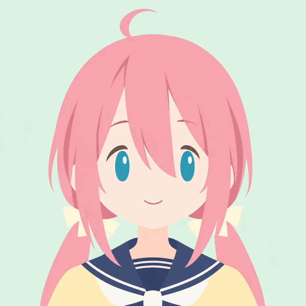 Nadeshiko Kagamihara AI 辅助角色插画