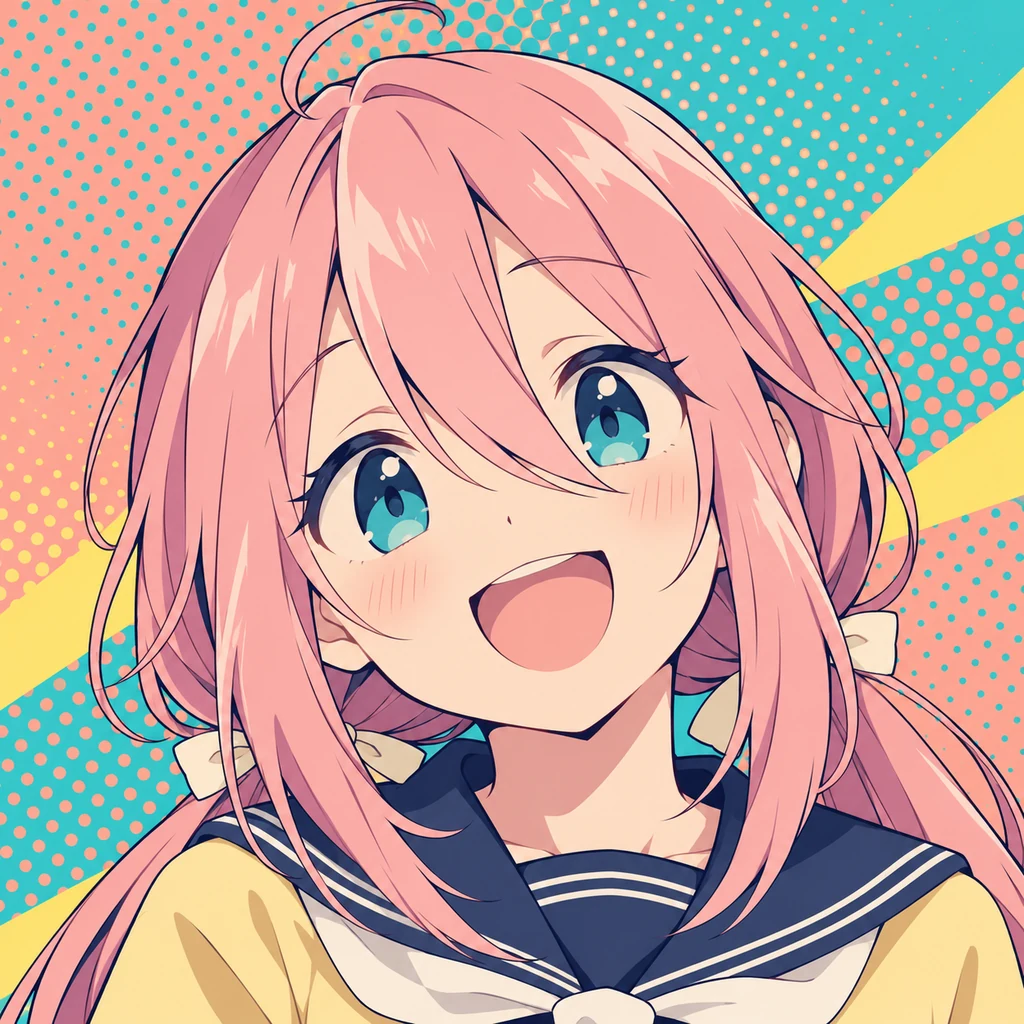 Nadeshiko Kagamihara AI 辅助角色插画