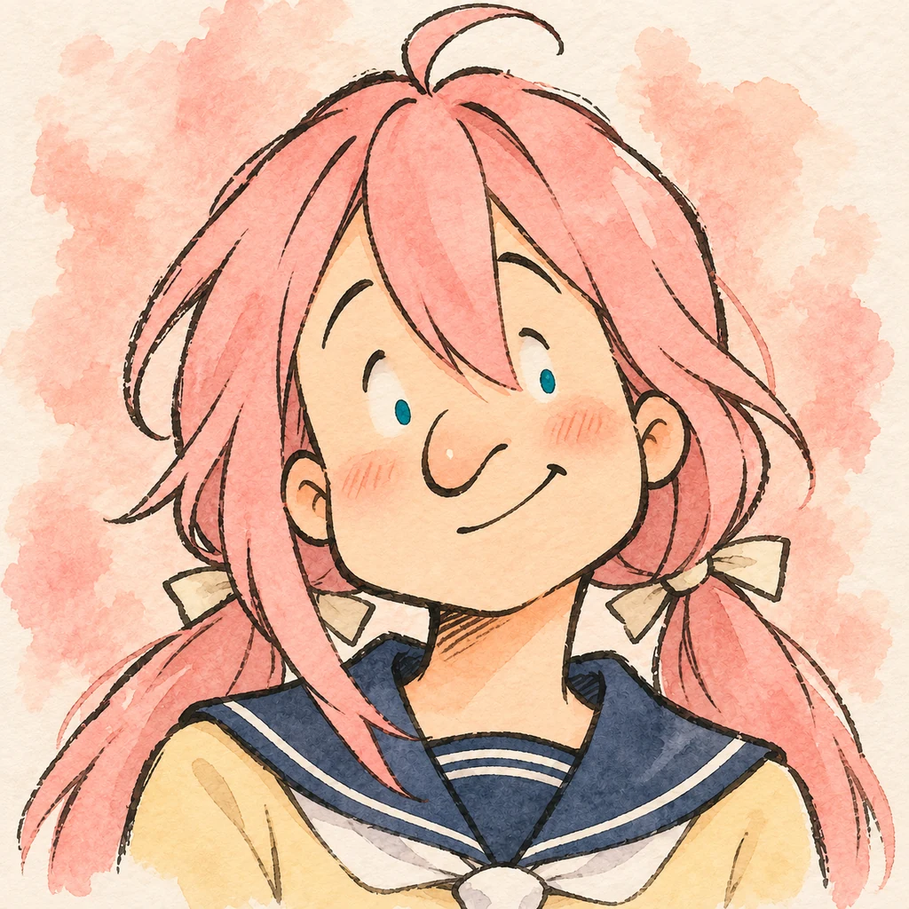 Nadeshiko Kagamihara AI 辅助角色插画