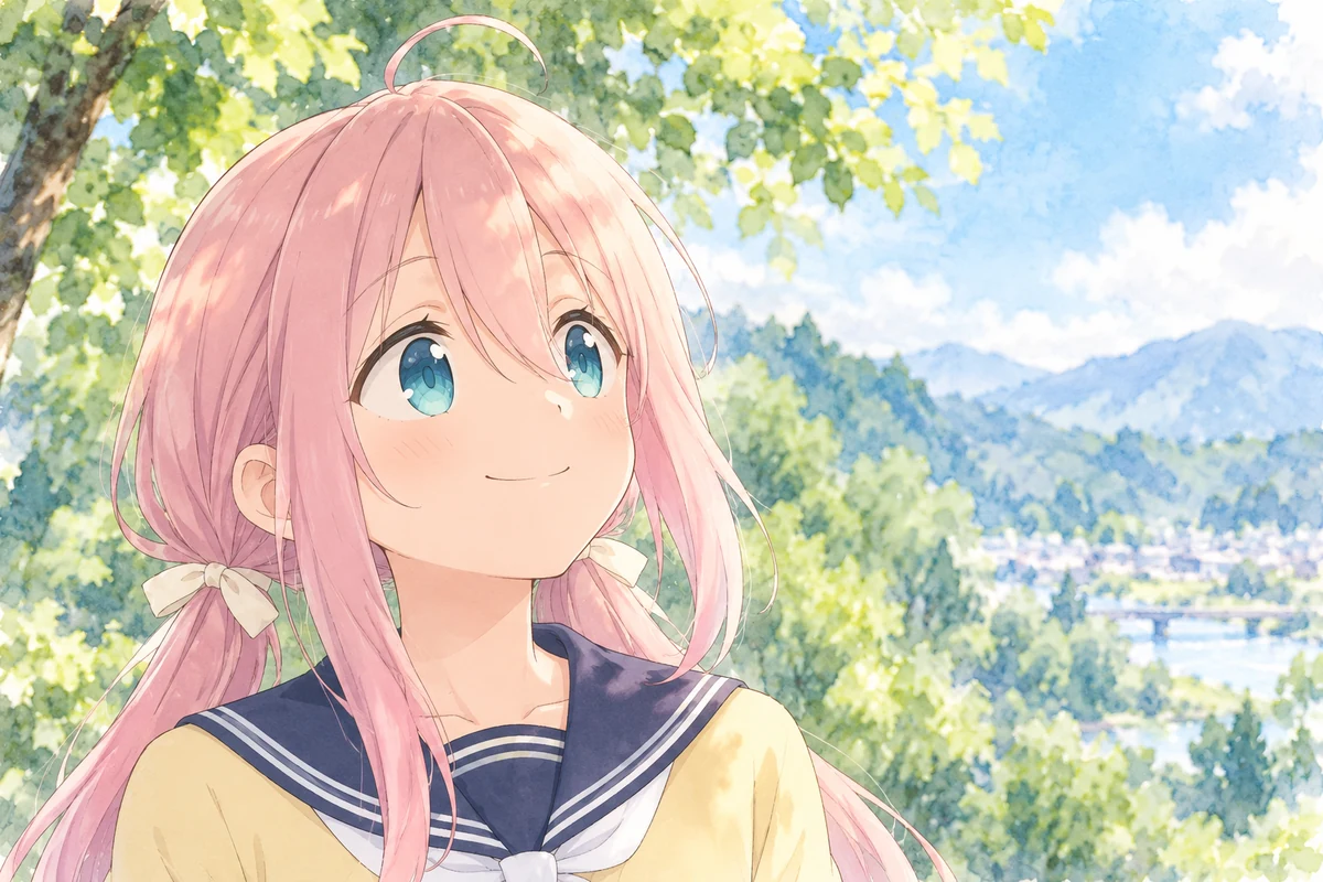 Nadeshiko Kagamihara AI 插画