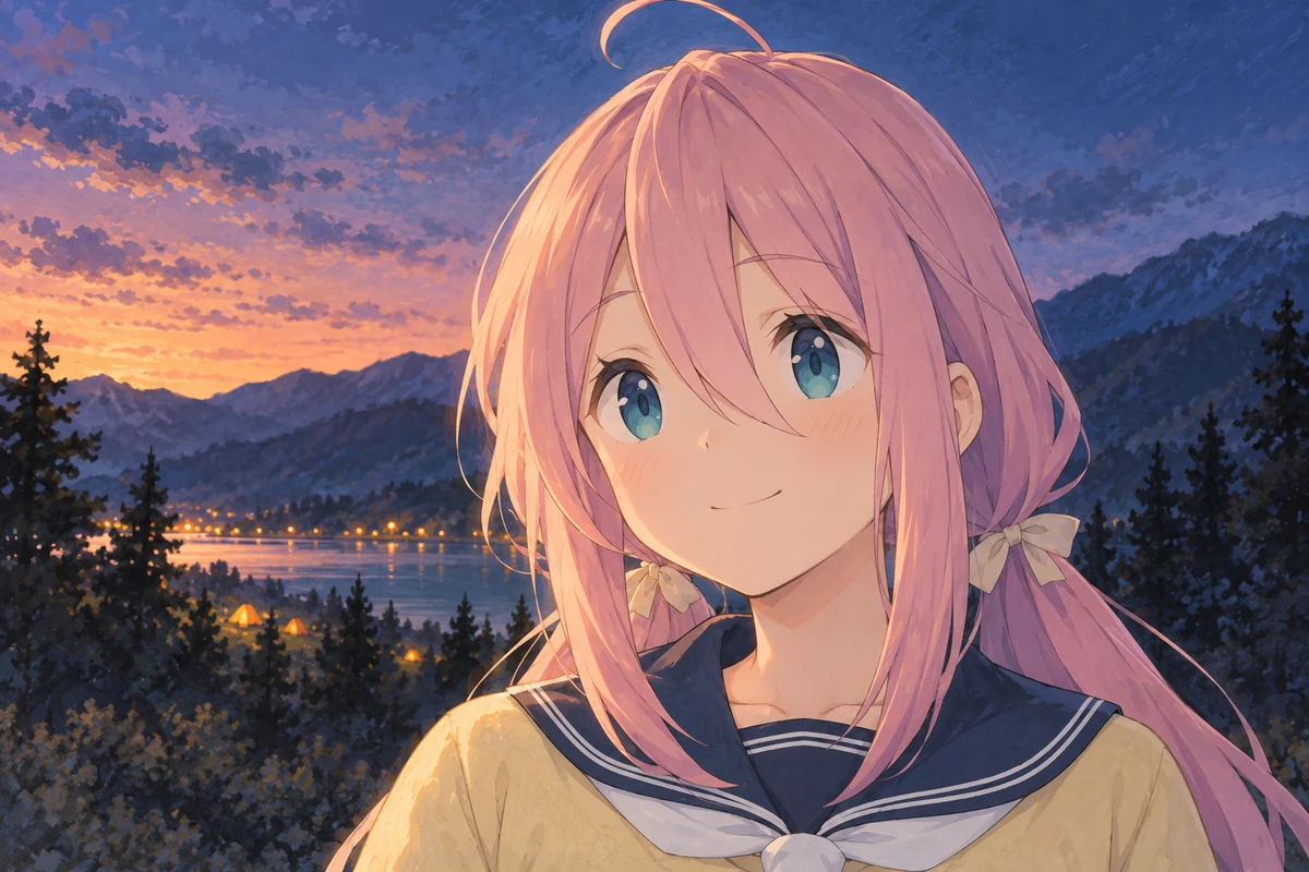 Nadeshiko Kagamihara AI 插画