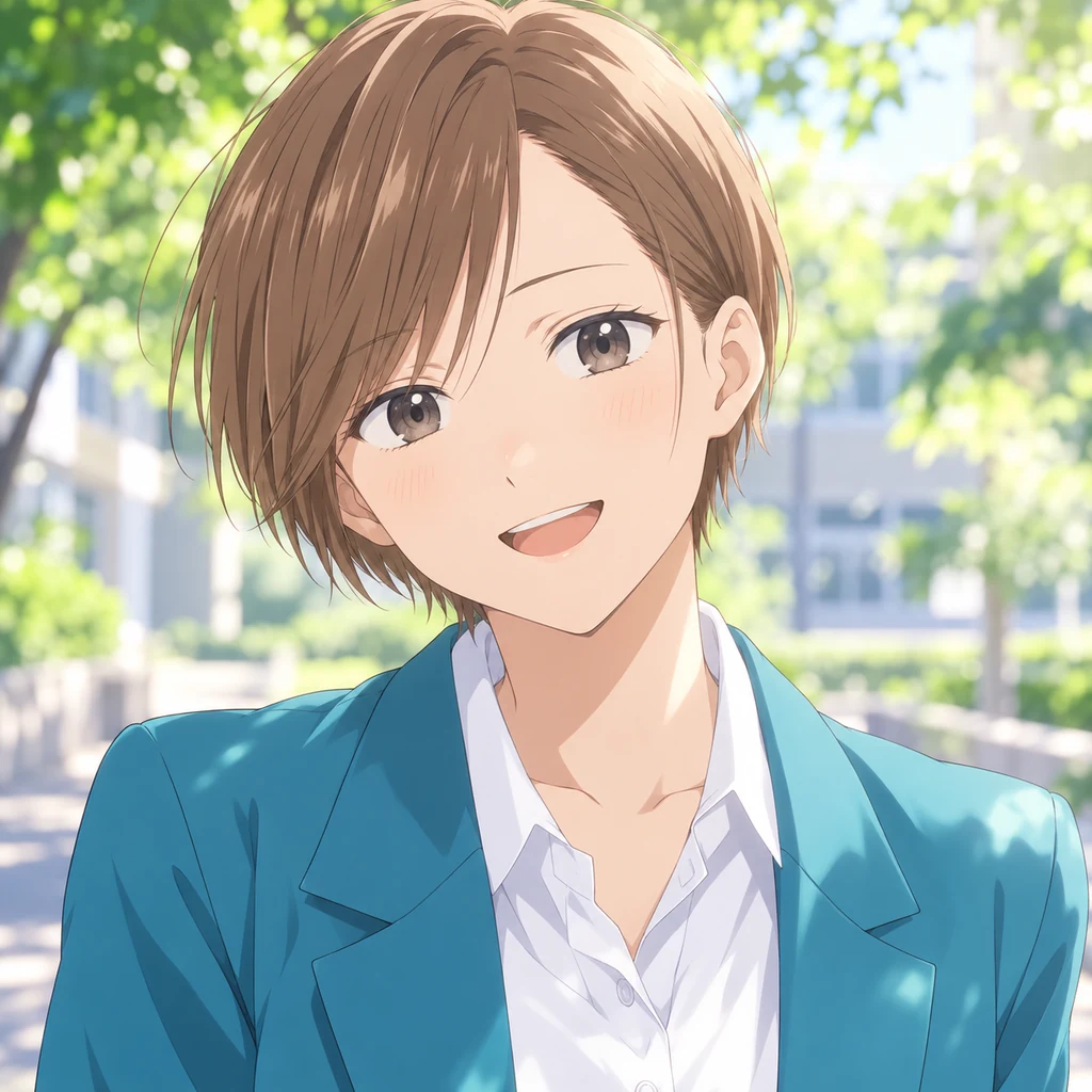 Nagisa Funami AI 辅助角色插画
