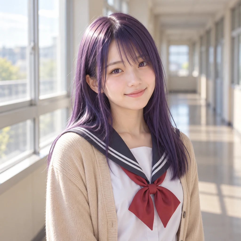 久保渚咲真人版 AI 头像