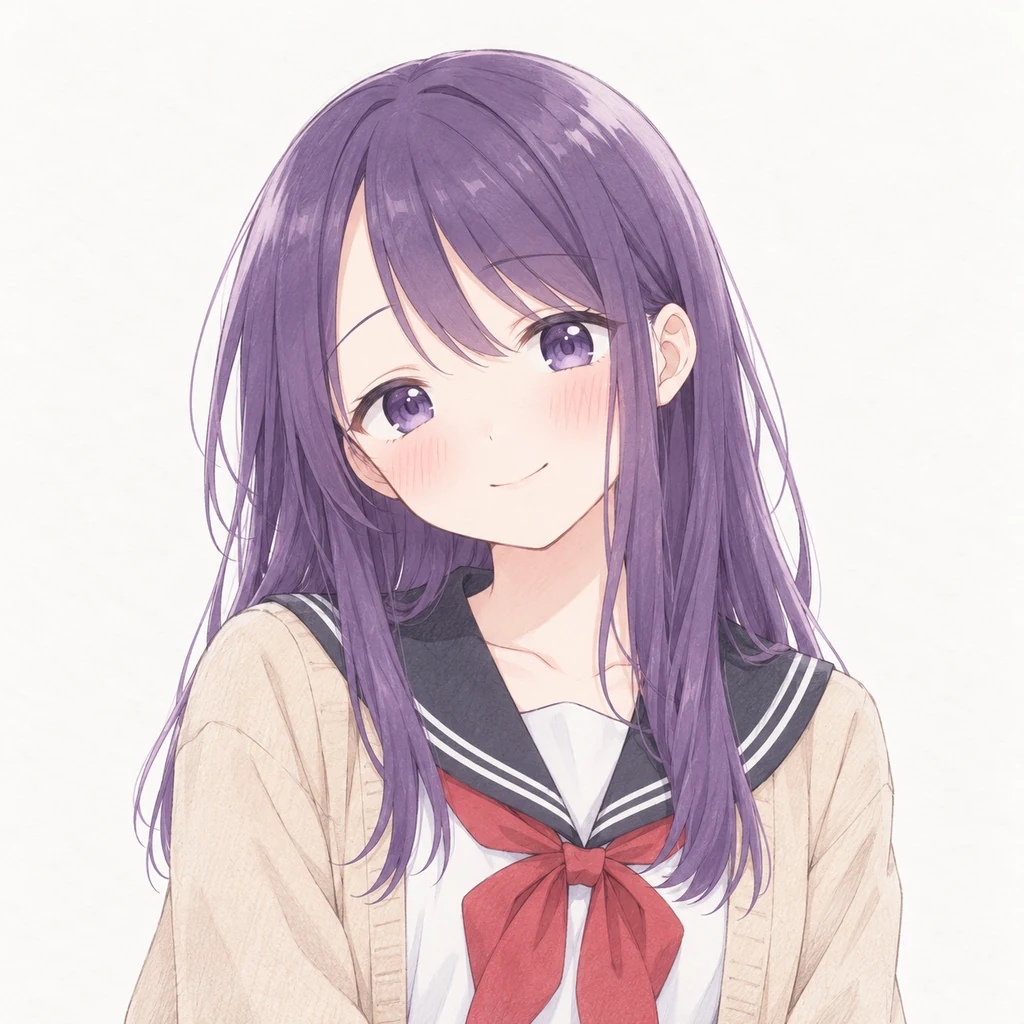 Nagisa Kubo AI 辅助角色插画