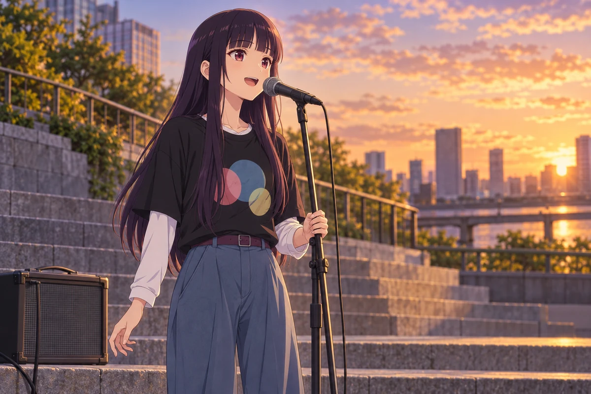 Nanami Kuon AI 插画