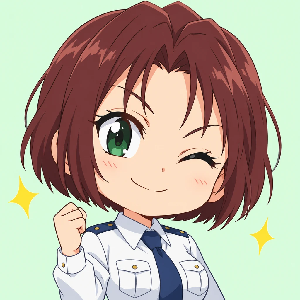 辻本夏实 AI 辅助角色插画