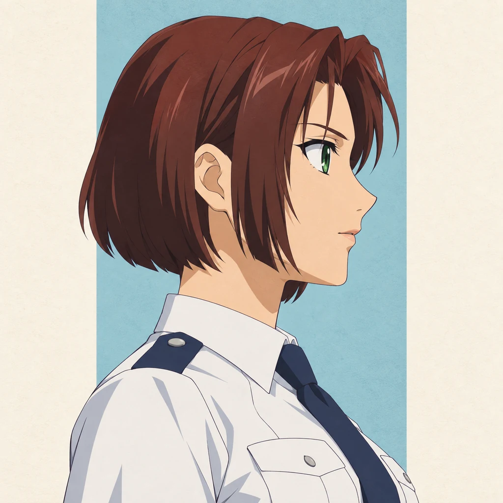 辻本夏实 AI 辅助角色插画