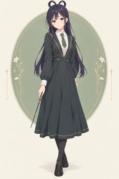 宫尾音梦角色示意插画