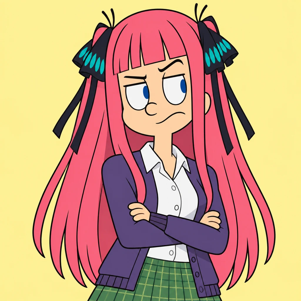 Nino Nakano AI 辅助角色插画