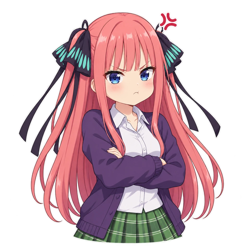 Nino Nakano 表情包 2