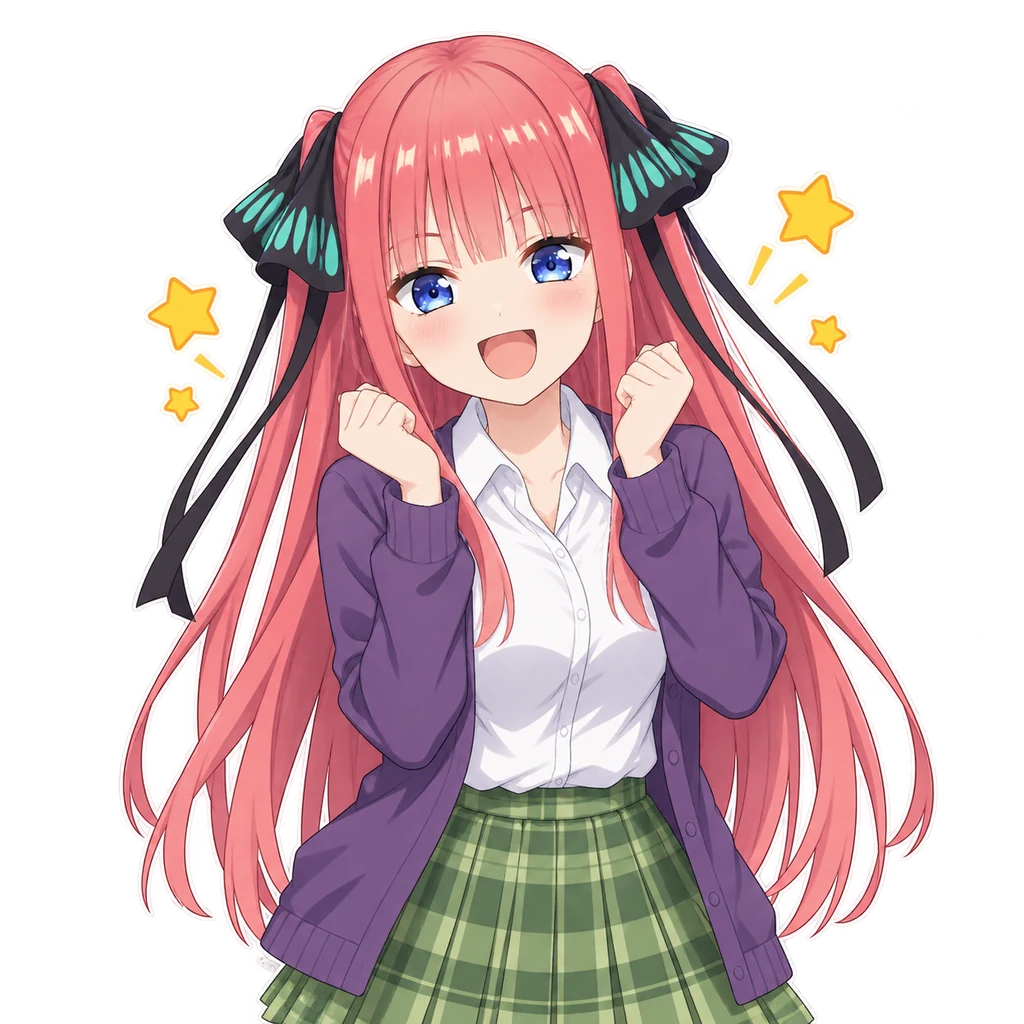 Nino Nakano 表情包 1